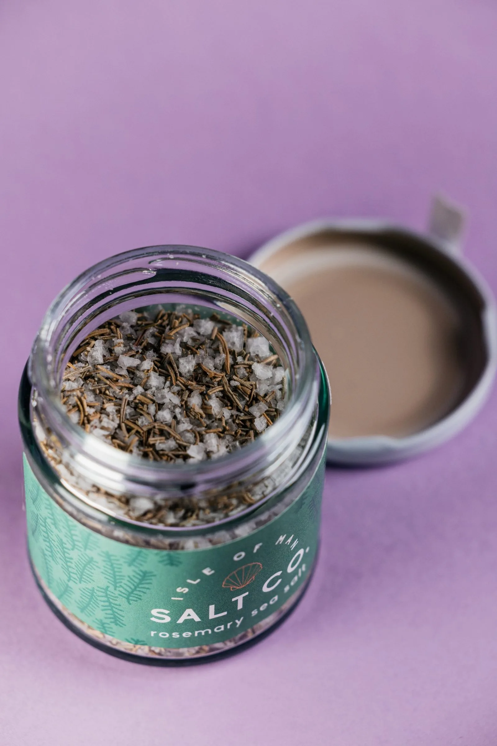 Rosemary Sea Salt in use