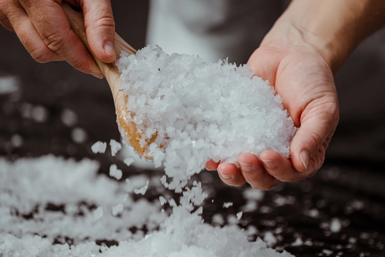 Hand-harvested Isle of Man sea salt flakes